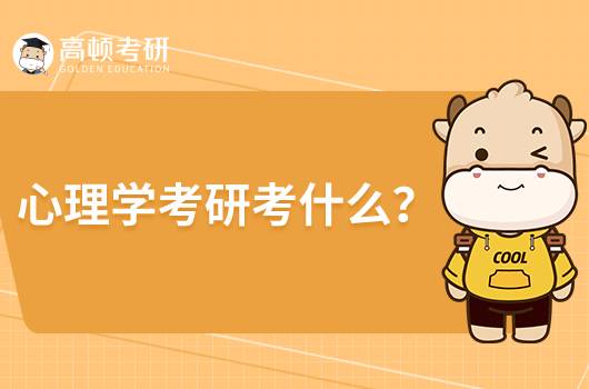 心理學(xué)專(zhuān)業(yè)考研考什么